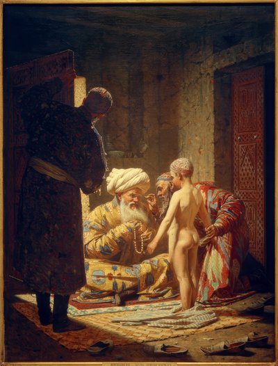 Vendita di un ragazzo schiavo da Wassili W. Werestschagin