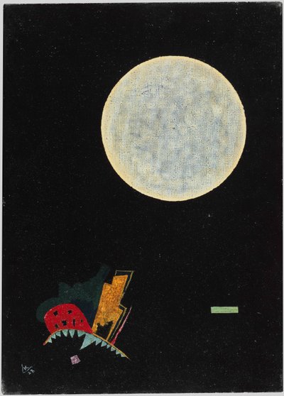 Un cerchio A, 1928 da Wassily Kandinsky
