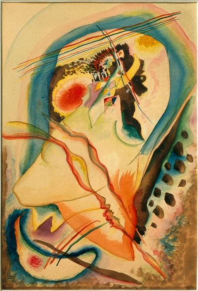 Composizione astratta da Wassily Kandinsky
