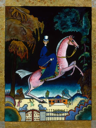 Amazzone con leone da Wassily Kandinsky