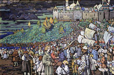 Arrivo dei Mercanti da Wassily Kandinsky