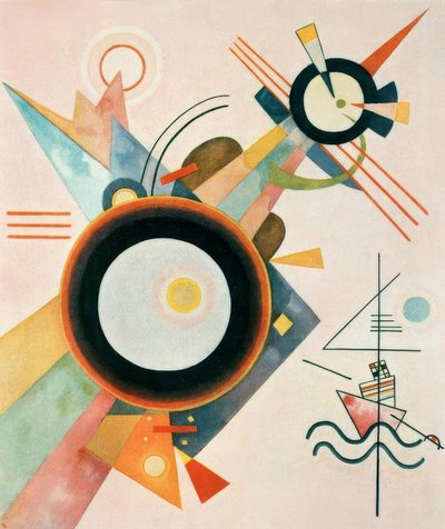 Immagine con forma di freccia da Wassily Kandinsky