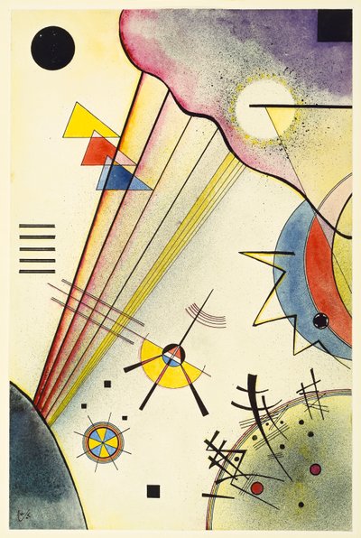 Collegamento chiaro da Wassily Kandinsky