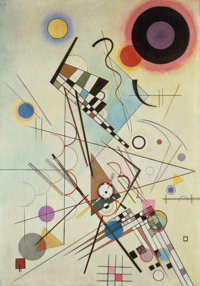 Composizione 8 da Wassily Kandinsky
