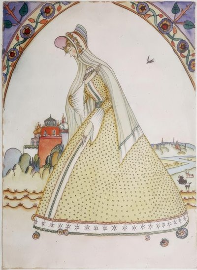 Dama con crinolina da Wassily Kandinsky