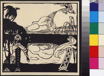 Due uccelli da Wassily Kandinsky