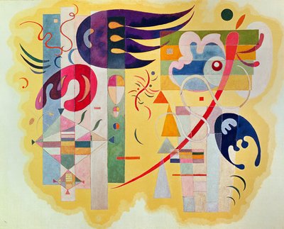 Viola dominante, 1934 da Wassily Kandinsky