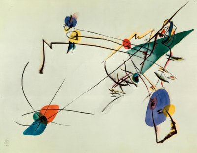 Acquerello semplice da Wassily Kandinsky