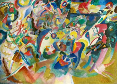 Bozza 3 per Composizione VII da Wassily Kandinsky