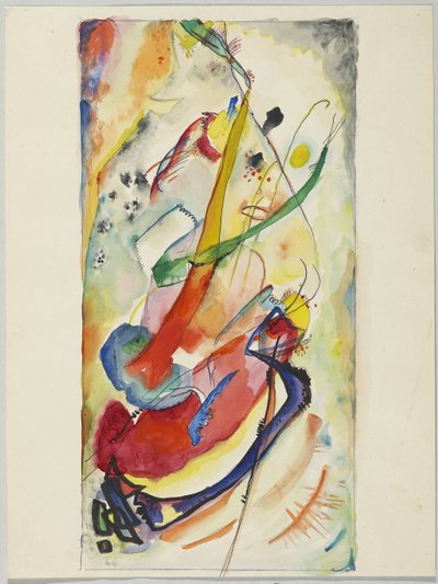Bozza per un murale per Edwin R. Campbell n. 1 da Wassily Kandinsky