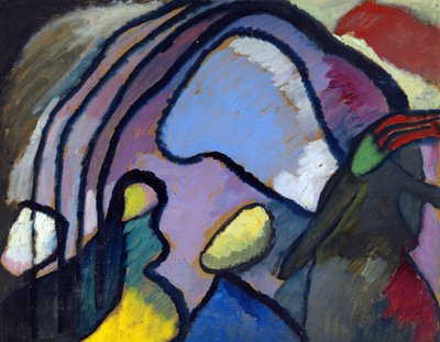 Studio per improvvisazione 10 da Wassily Kandinsky