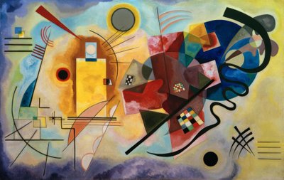 Giallo - Rosso - Blu da Wassily Kandinsky