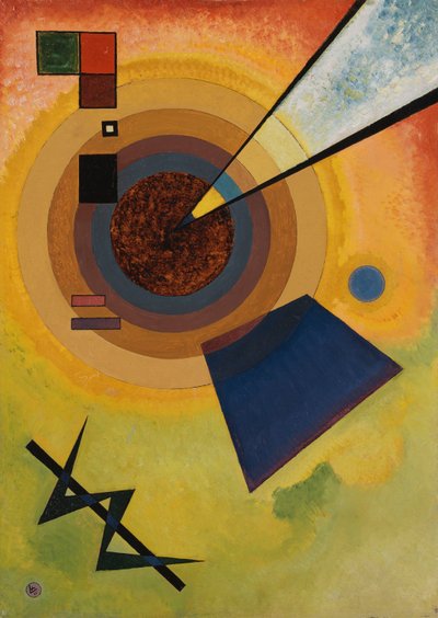 Verde e Rosso da Wassily Kandinsky