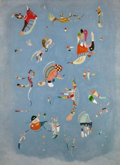 Blu cielo da Wassily Kandinsky