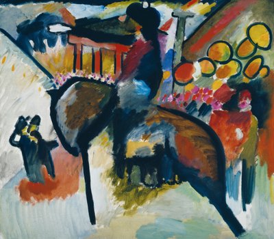 Impressione IV (Gendarme) da Wassily Kandinsky