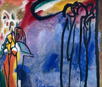 Improvvisazione 19 da Wassily Kandinsky