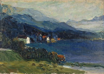 Lago Kochel, c. 1902 da Wassily Kandinsky