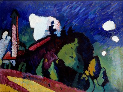 Paesaggio alla Torre da Wassily Kandinsky