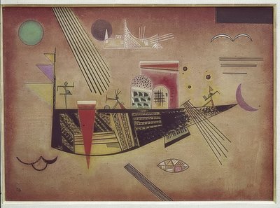 Capriccioso. 1930 da Wassily Kandinsky