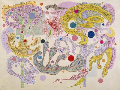 Forme capricciose, 1937 da Wassily Kandinsky