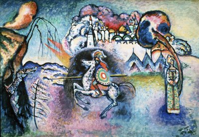 Il cavaliere (San Giorgio di Lydda) da Wassily Kandinsky