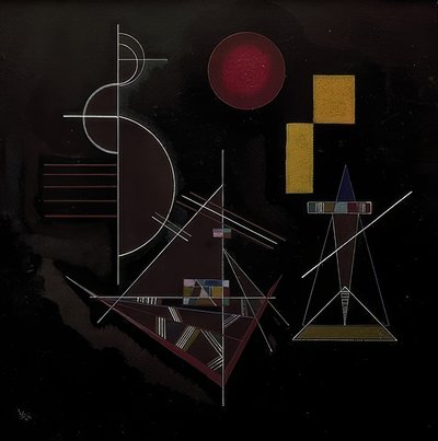 Leggero nel pesante (licht in zwaar), 1929 da Wassily Kandinsky