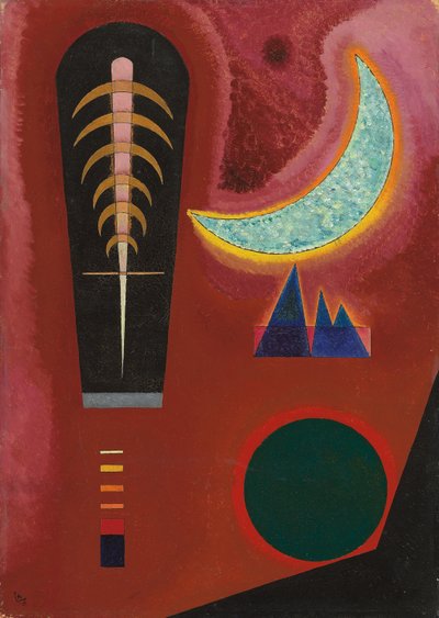 Loosely in Red da Wassily Kandinsky