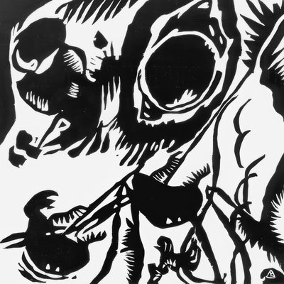 Motivo da Improvvisazione 25 da Wassily Kandinsky