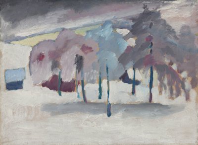Murnau – Alberi nella neve da Wassily Kandinsky