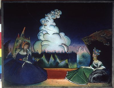 Nuage blanc da Wassily Kandinsky