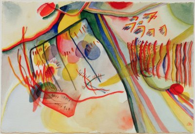 Senza titolo (Composizione) da Wassily Kandinsky