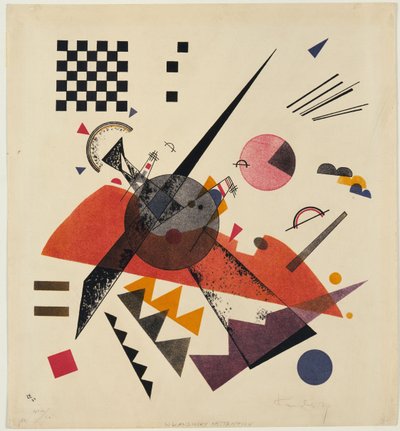 Arancione da Wassily Kandinsky