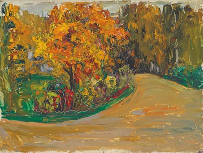 Parco in autunno da Wassily Kandinsky
