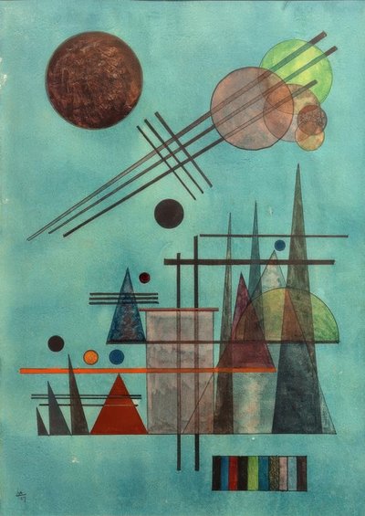 Orizzontale e verticale da Wassily Kandinsky