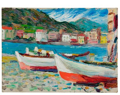 Rapallo, Barche da Wassily Kandinsky