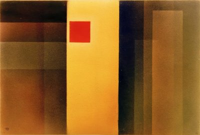Quadrato rosso da Wassily Kandinsky
