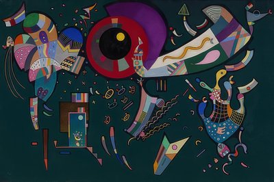 Intorno al cerchio da Wassily Kandinsky