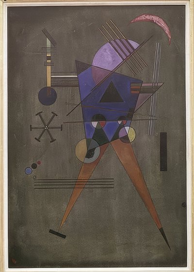 Triangolo nero, 1925 da Wassily Kandinsky