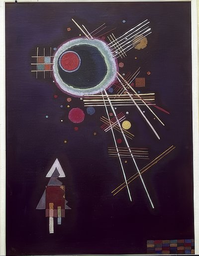 Linee di raggi da Wassily Kandinsky