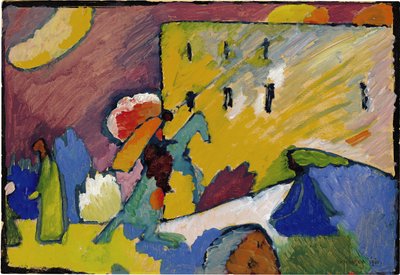 Studio per Improvvisazione 3, 1909 da Wassily Kandinsky
