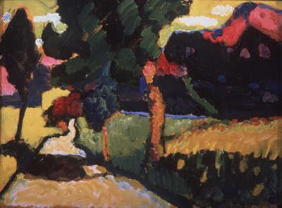Paesaggio estivo da Wassily Kandinsky
