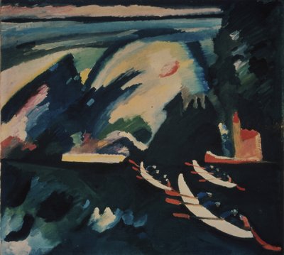 Il Lago, 1910 da Wassily Kandinsky