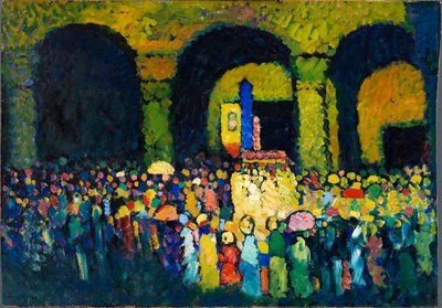 La Ludwigskirche di Monaco (1908) da Wassily Kandinsky
