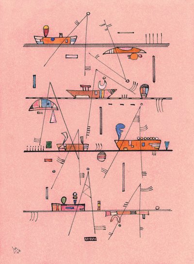 Senza Titolo da Wassily Kandinsky