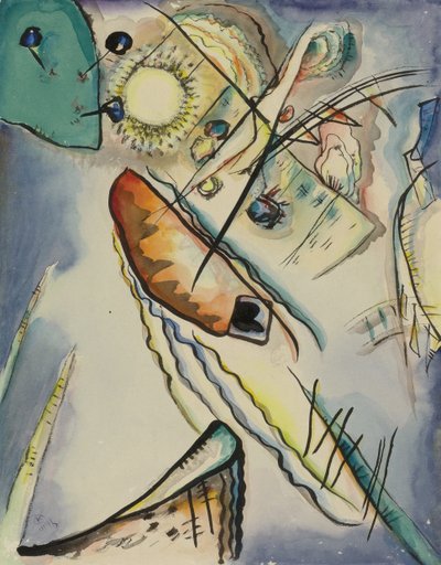 Senza titolo, 1916 da Wassily Kandinsky