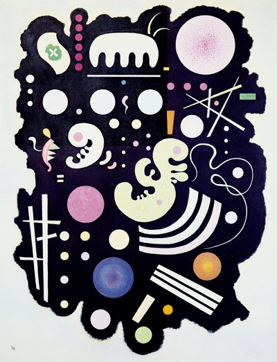 Variegato nero da Wassily Kandinsky