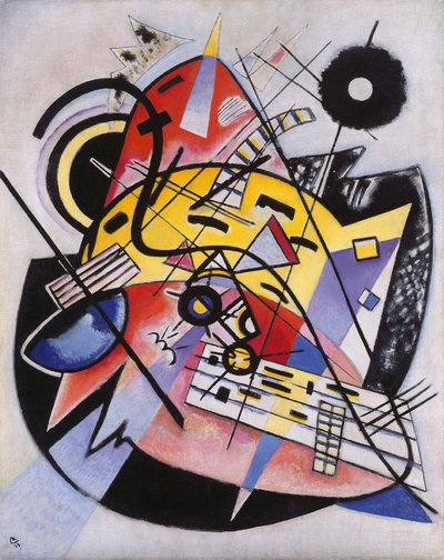 Punto bianco (Composizione 248) da Wassily Kandinsky
