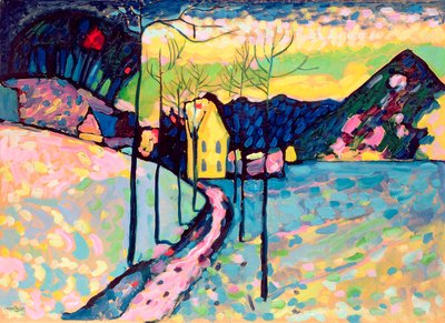 Paesaggio invernale da Wassily Kandinsky