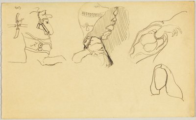 Briglia e dettagli del costume femminile da Wassily Kandinsky