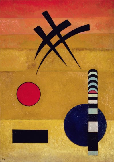 Zeichen Signe (Segnale) da Wassily Kandinsky